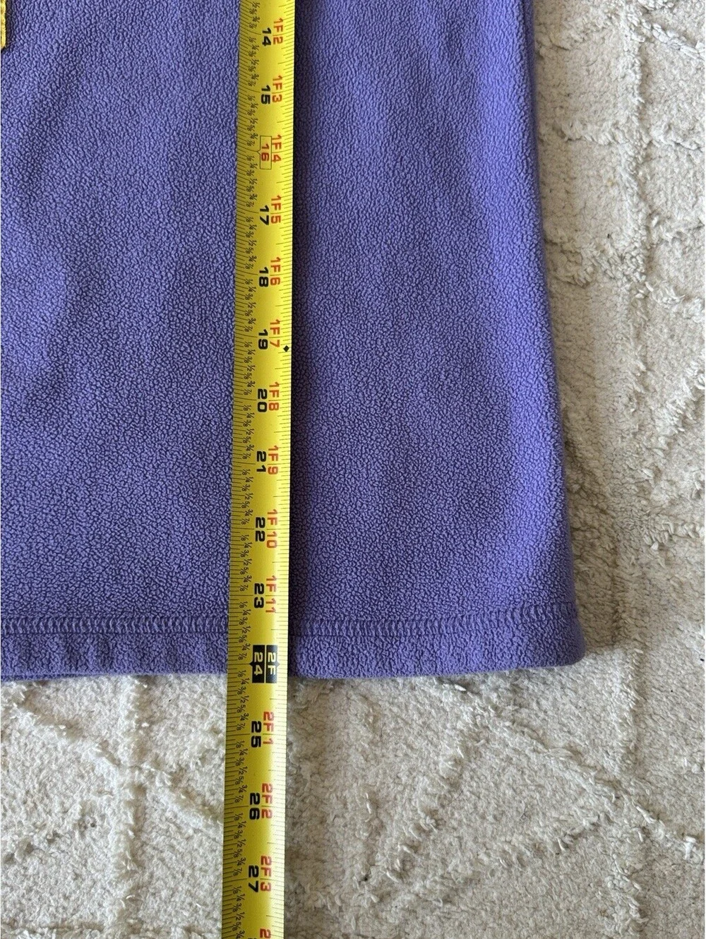 Vintage Y2K Disney Winnie the Pooh Purple Fleece Pajama Top Womens XL 1X